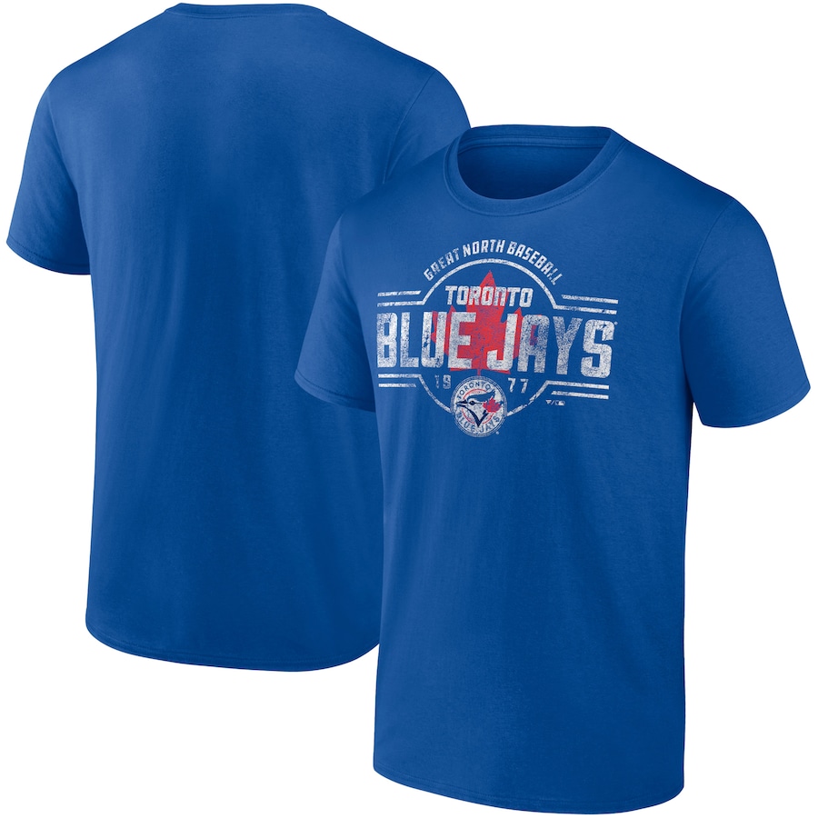 Men's Toronto Blue Jays Royal Hometown Collection Great North T-Shirt