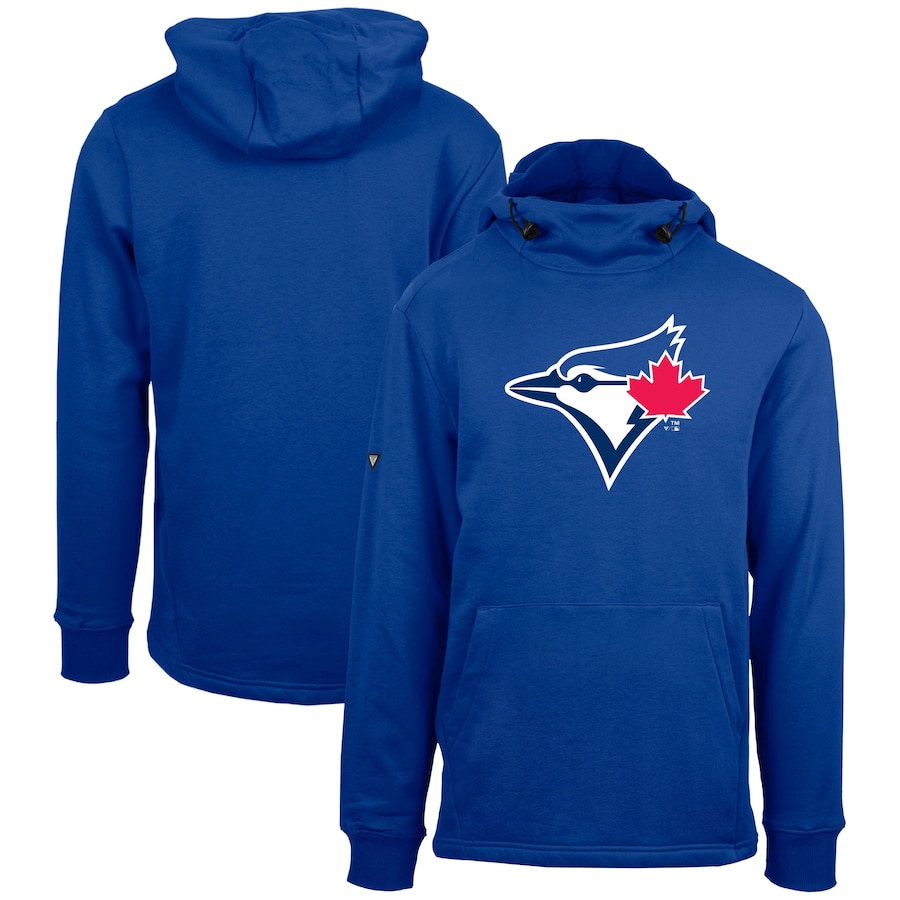 Men's Toronto Blue Jays Levelwear Royal Shift Sportswear Core Logo Pullover Hoodie Men's Toronto Blue Jays Levelwear Royal Shift Sportswear Core Logo Pullover Hoodie