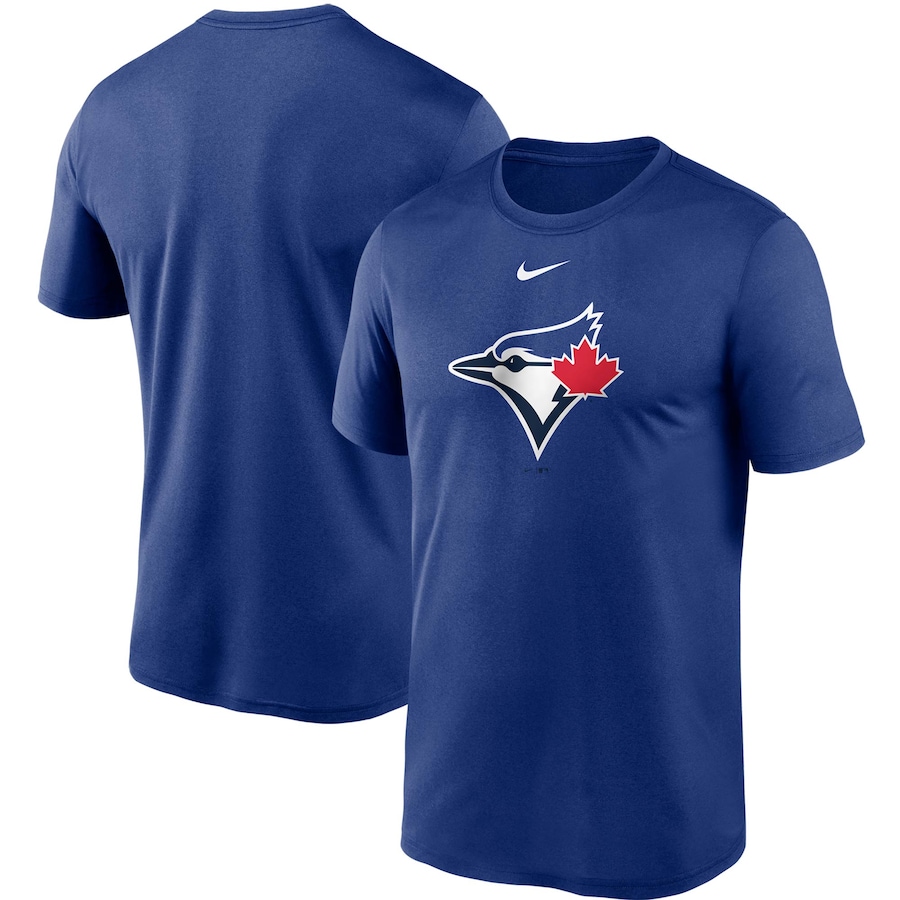 Men's Toronto Blue Jays Nike Royal Large Logo Legend Performance T-Shirt Men's Toronto Blue Jays Nike Royal Large Logo Legend Performance T-Shirt