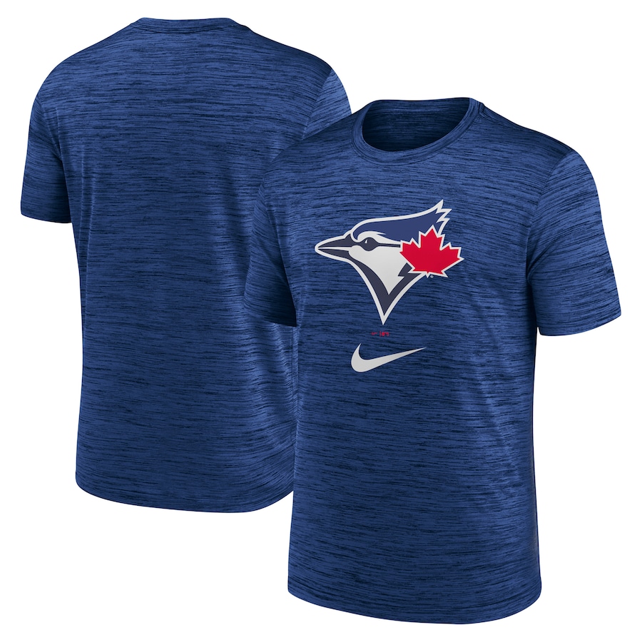 Men's Toronto Blue Jays Nike Royal Logo Velocity Performance T-Shirt