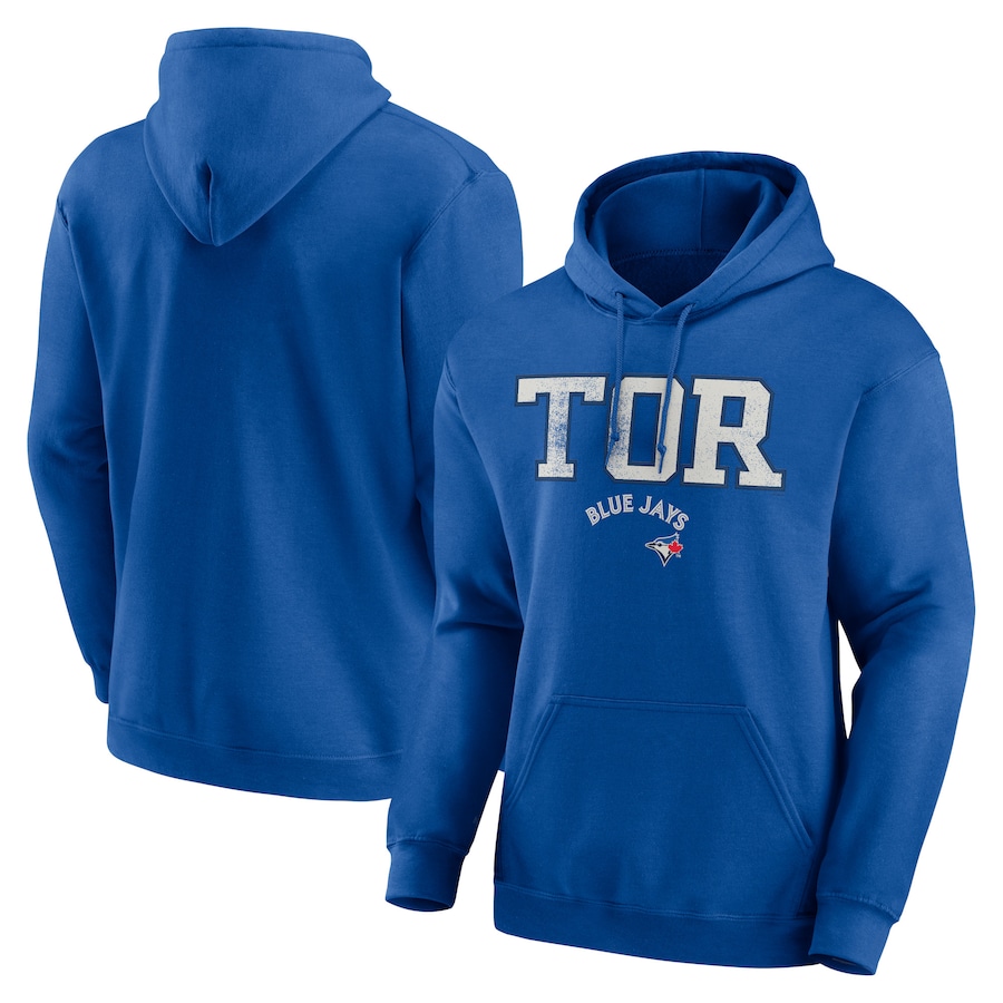 Men's Toronto Blue Jays Royal Scoreboard Pullover Hoodie Men's Toronto Blue Jays Royal Scoreboard Pullover Hoodie