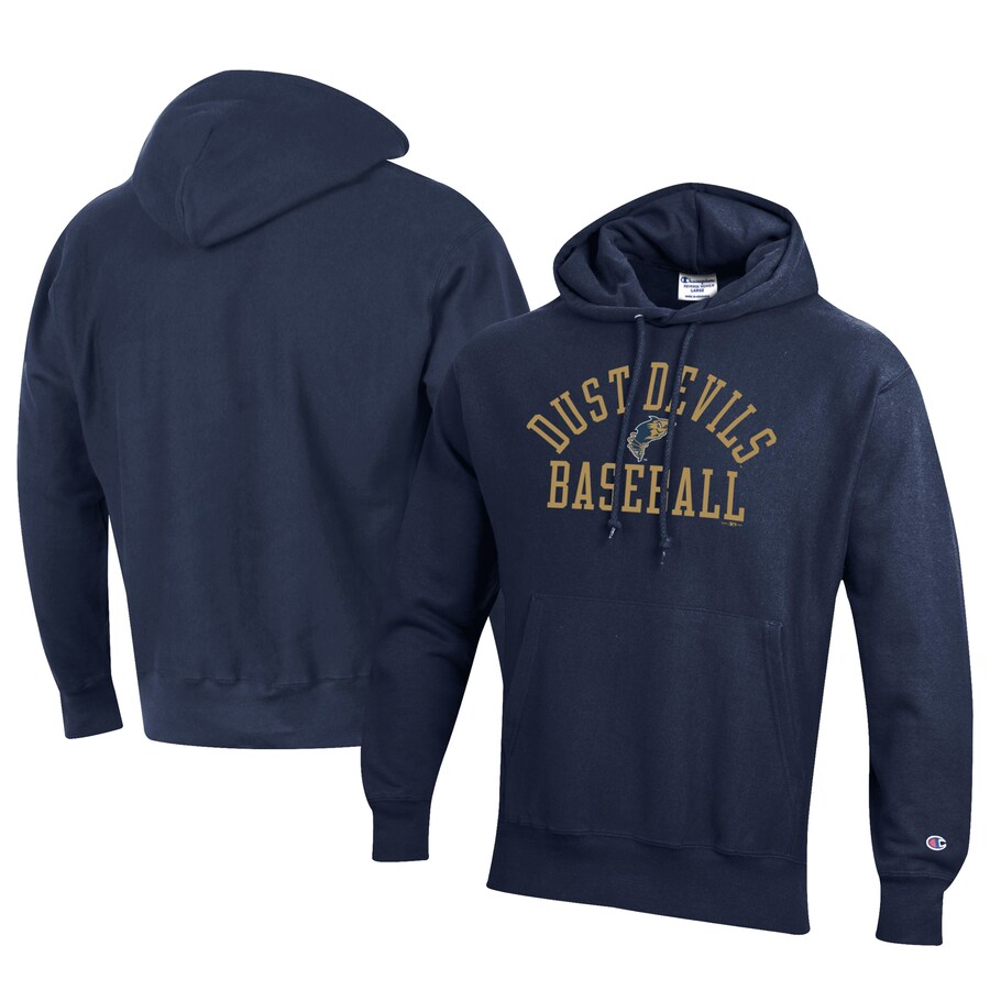 Men's Tri-City Dust Devils Champion Navy Baseball Reverse Weave Pullover Hoodie Men's Tri-City Dust Devils Champion Navy Baseball Reverse Weave Pullover Hoodie