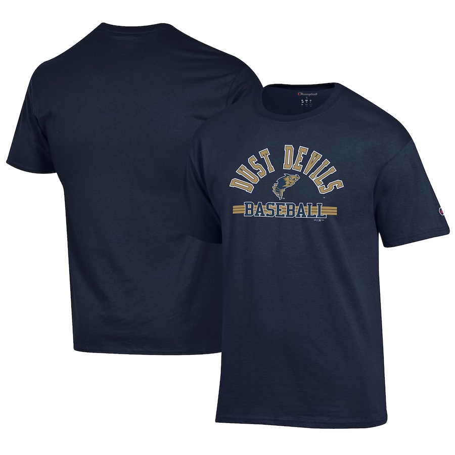 Men's Tri-City Dust Devils Champion Navy Jersey T-Shirt Men's Tri-City Dust Devils Champion Navy Jersey T-Shirt