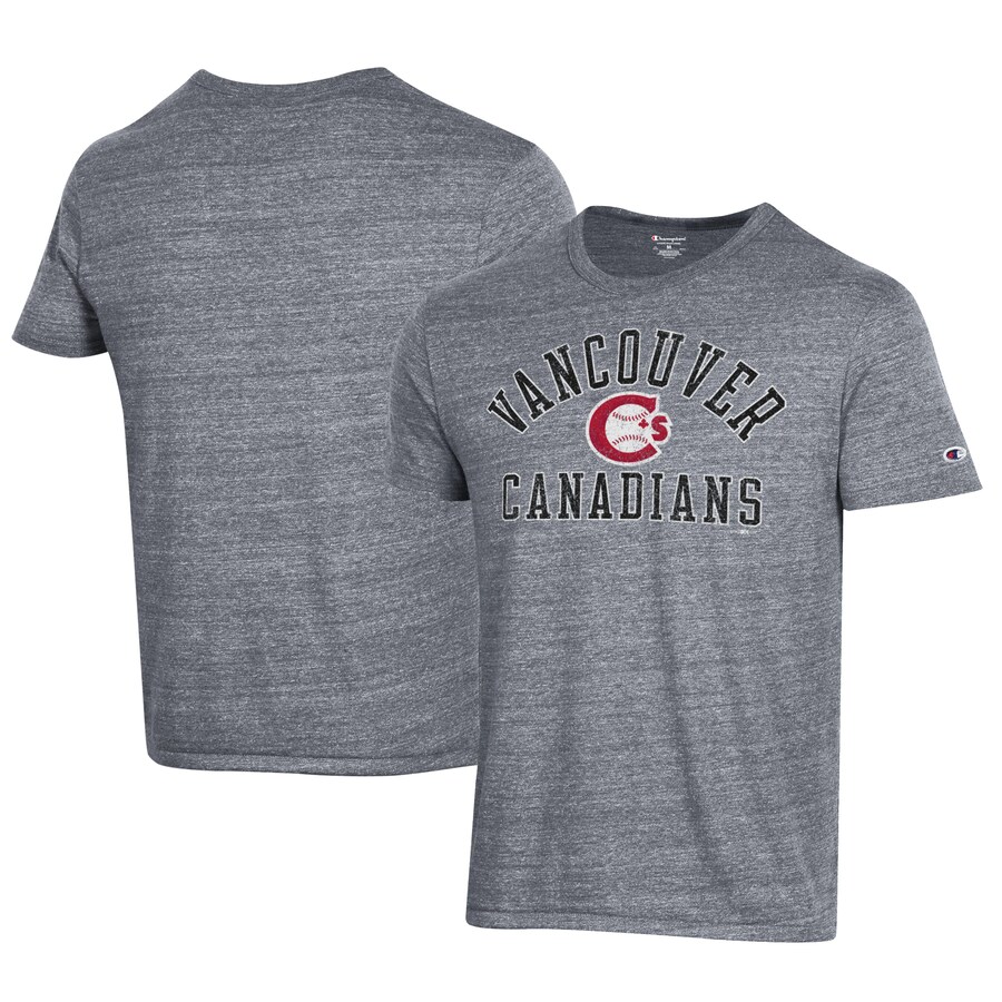 Men's Vancouver Canadians Champion Gray Ultimate Tri-Blend T-Shirt