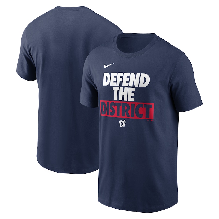 Men's Washington Nationals Nike Navy Rally Rule T-Shirt Men's Washington Nationals Nike Navy Rally Rule T-Shirt