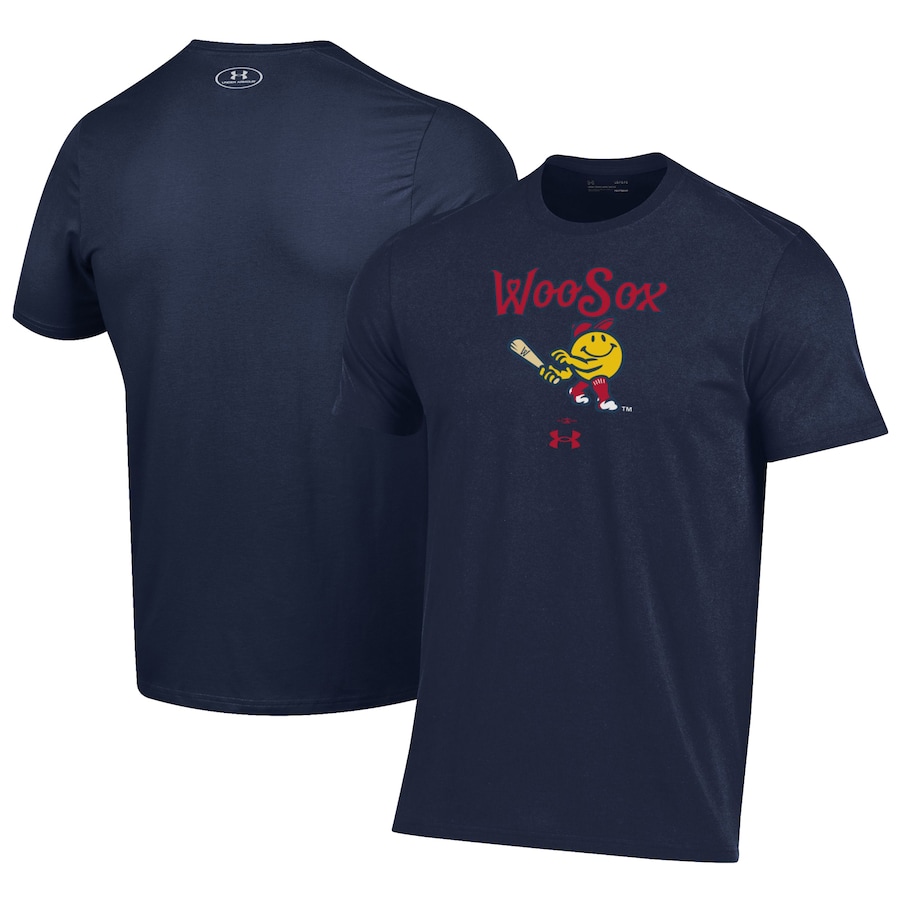 Men's Worcester Red Sox Under Armour Navy Performance T-Shirt