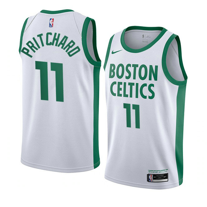Boston Celtics Payton Pritchard White City Jersey 2021 NBA Draft Boston Celtics Payton Pritchard White City Jersey 2021 NBA Draft