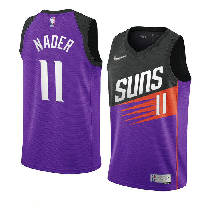Phoenix Suns 2021 Abdel Nader Earned Edition Swingman Jersey Purple Phoenix Suns 2021 Abdel Nader Earned Edition Swingman Jersey Purple