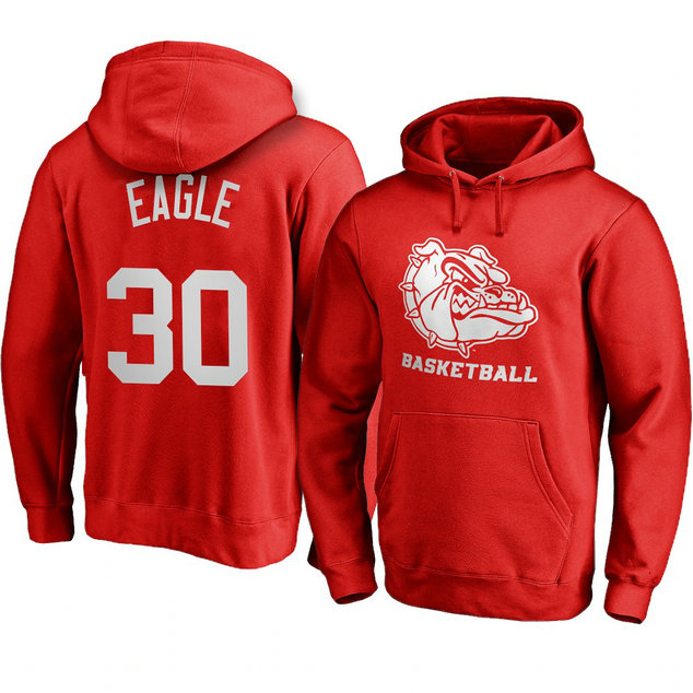 Abe Eagle Gonzaga Bulldogs Personalized Basketball Hoodie 2021 Name & Number Red