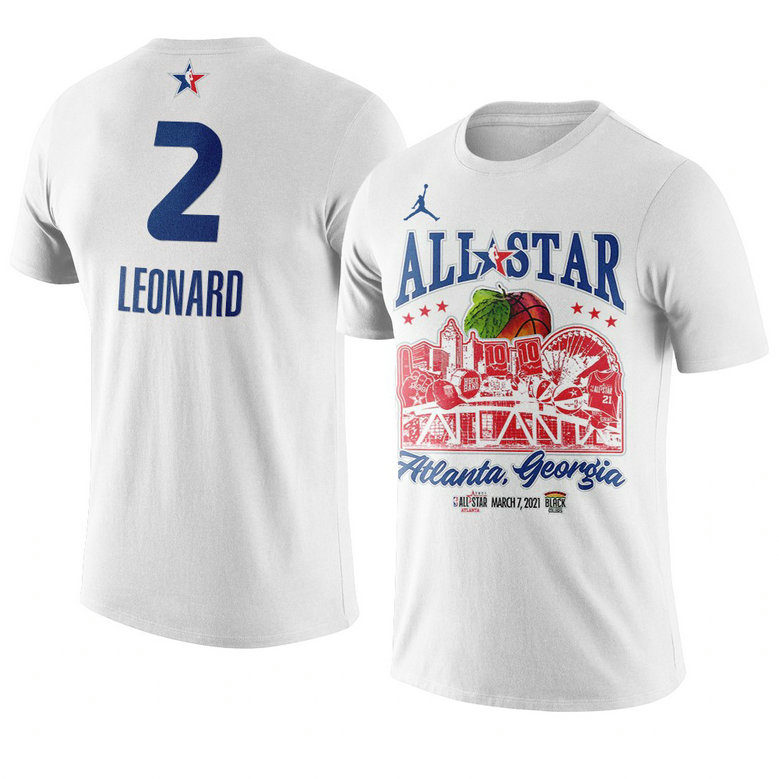LA Clippers Kawhi Leonard Support Black Colleges 2021 NBA All-Star Game T-Shirt White LA Clippers Kawhi Leonard Support Black Colleges 2021 NBA All-Star Game T-Shirt White