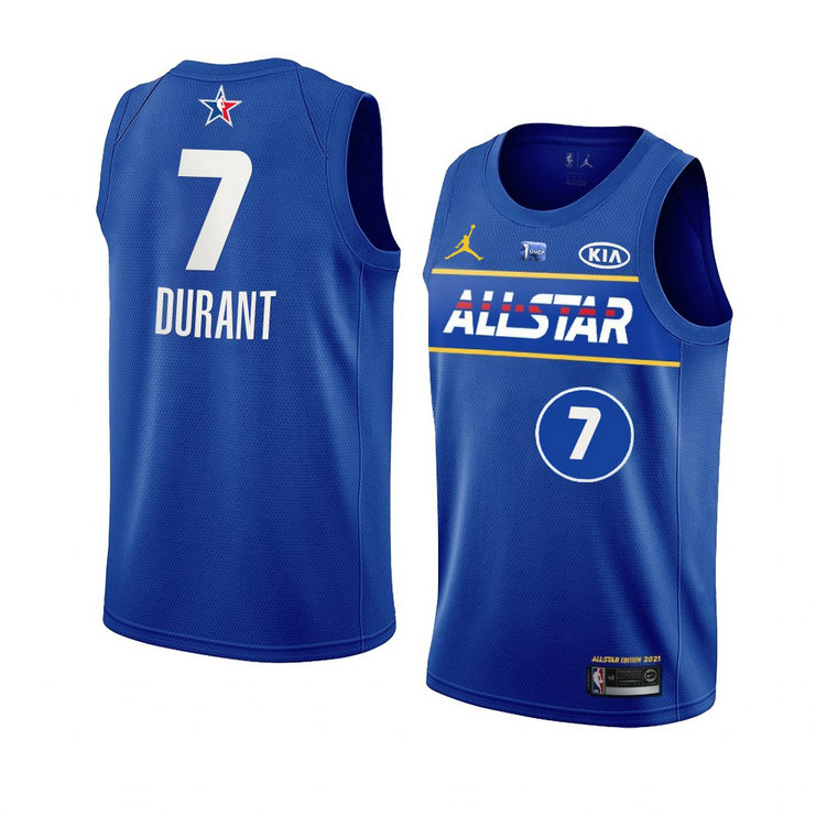 Brooklyn Nets Kevin Durant 2021 NBA All-Star Game Eastern Conference Jersey Royal