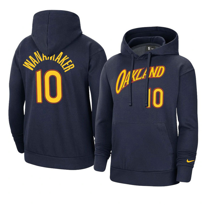 Golden State Warriors Brad Wanamaker Navy Oakland Forever 2021 City Edition Hoodie Golden State Warriors Brad Wanamaker Navy Oakland Forever 2021 City Edition Hoodie