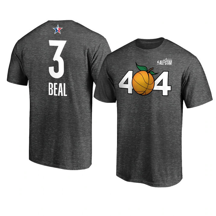 Washington Wizards Bradley Beal Native 2021 NBA All-Star Game T-Shirt Charcoal Washington Wizards Bradley Beal Native 2021 NBA All-Star Game T-Shirt Charcoal