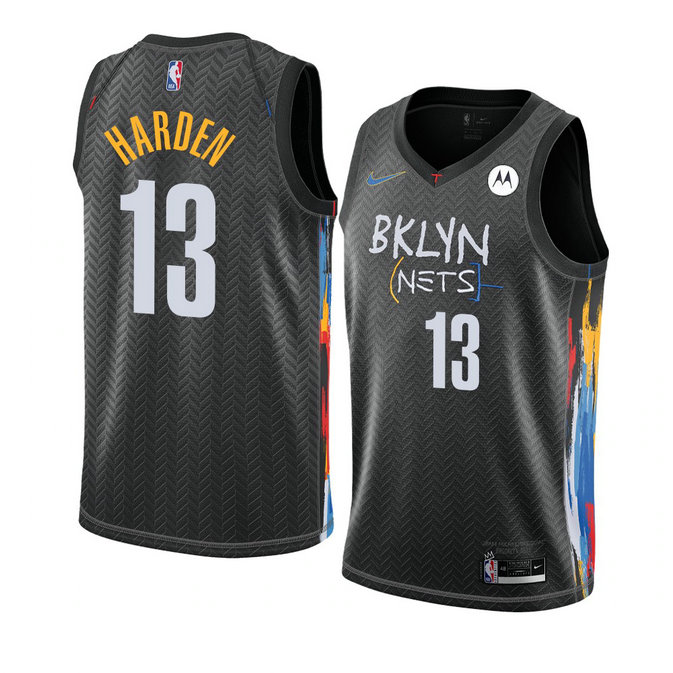2021 Brooklyn Nets James Harden City Edition New Uniform Jersey 2021 Brooklyn Nets James Harden City Edition New Uniform Jersey