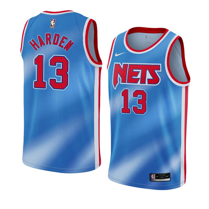 2021 Brooklyn Nets James Harden Hardwood Classic Replica Jersey 2021 Brooklyn Nets James Harden Hardwood Classic Replica Jersey