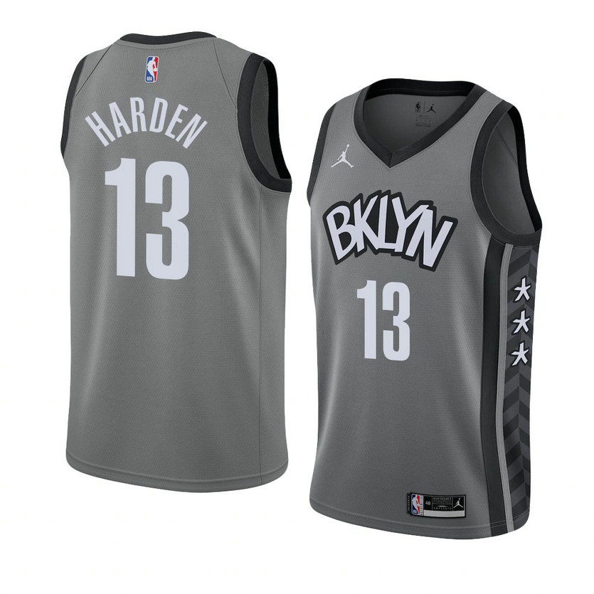 2021 Brooklyn Nets James Harden Statement New Uniform Jersey 2021 Brooklyn Nets James Harden Statement New Uniform Jersey