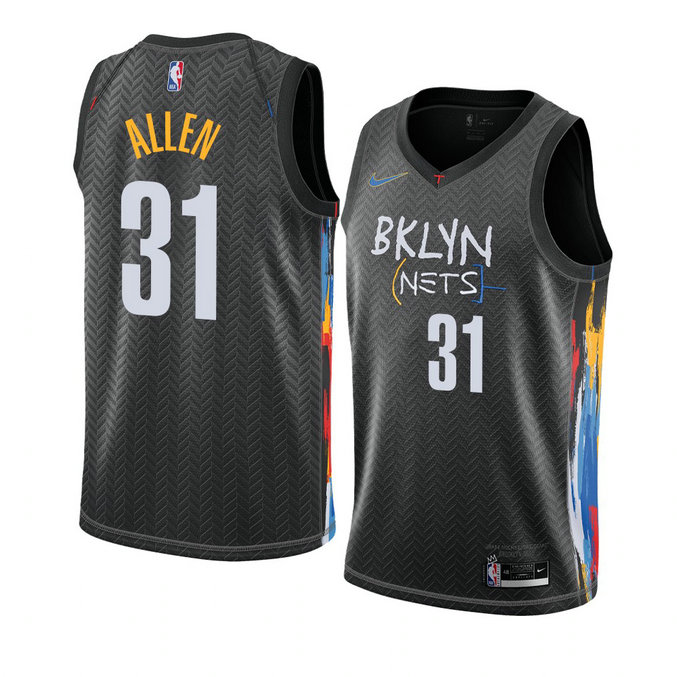 2021-22 Brooklyn Nets Jarrett Allen City Edition Jersey 2021-22 Brooklyn Nets Jarrett Allen City Edition Jersey