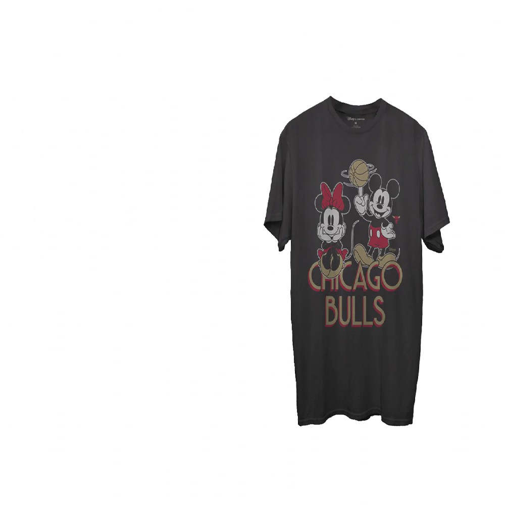 Chicago Bulls Black Disney Mickey Minnie Junk Food 2021 City Edition T-Shirt Chicago Bulls Black Disney Mickey Minnie Junk Food 2021 City Edition T-Shirt