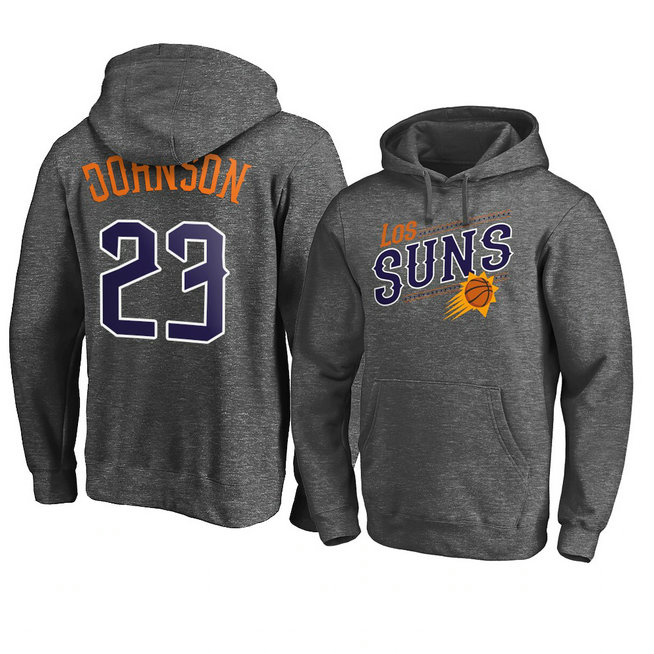 Phoenix Suns Cameron Johnson 2021 Noches Ene-Be-A Core Pullover Hoodie - Charcoal