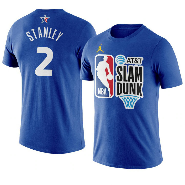 Indiana Pacers Cassius Stanley 2021 NBA All-Star Game SLAM-DUNK T-Shirt Royal