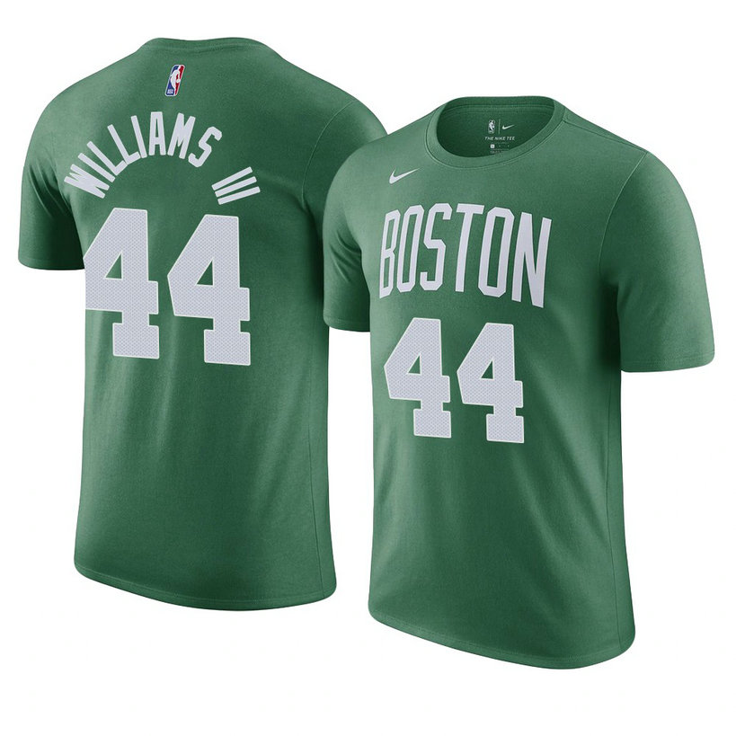 Boston Celtics Robert Williams III 2021 Icon Edition T-Shirt Green