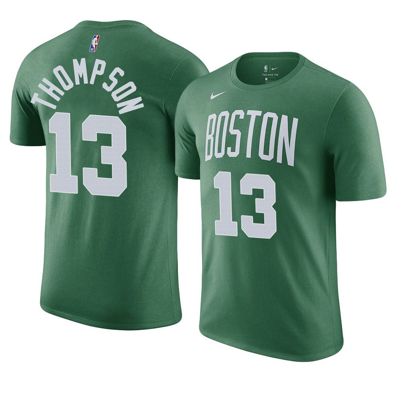 Boston Celtics Tristan Thompson 2021 Icon Edition T-Shirt Green