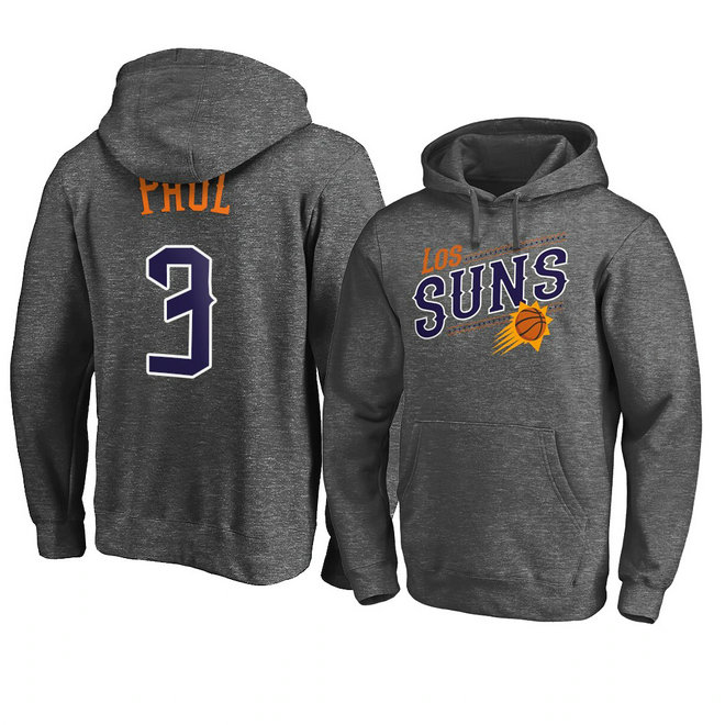 Phoenix Suns Chris Paul 2021 Noches Ene-Be-A Core Pullover Hoodie - Charcoal