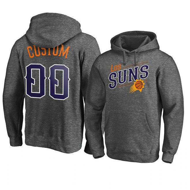 Phoenix Suns Custom 2021 Noches Ene-Be-A Core Pullover Hoodie - Charcoal Phoenix Suns Custom 2021 Noches Ene-Be-A Core Pullover Hoodie - Charcoal