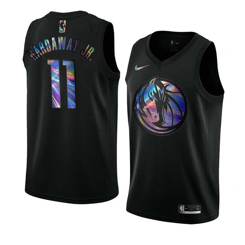 Dallas Mavericks Tim Hardaway Jr. Iridescent HWC Collection 2021 Limited Jersey