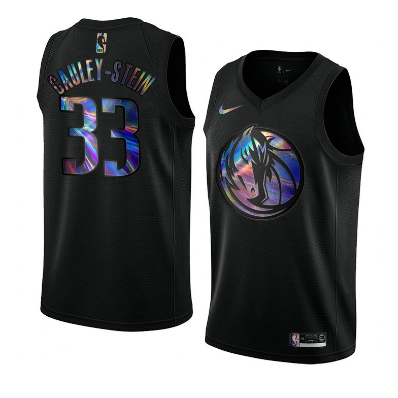 Dallas Mavericks Willie Cauley-Stein Iridescent HWC Collection 2021 Limited Jersey