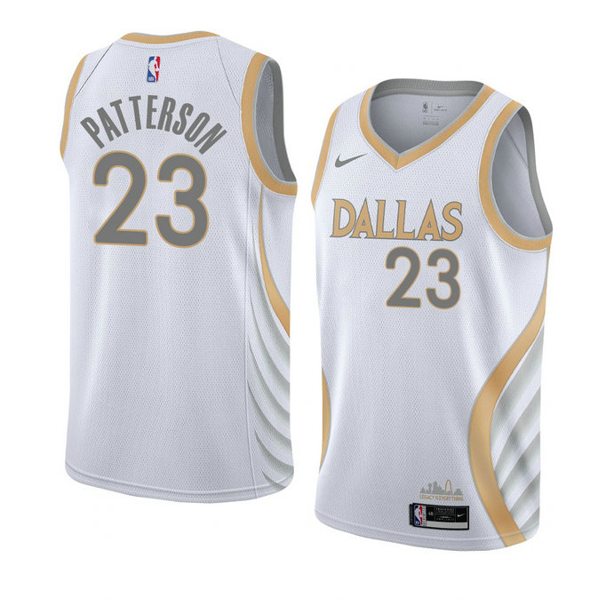 Devonte Patterson Dallas Mavericks City Edition Jersey 2021-22 White Devonte Patterson Dallas Mavericks City Edition Jersey 2021-22 White