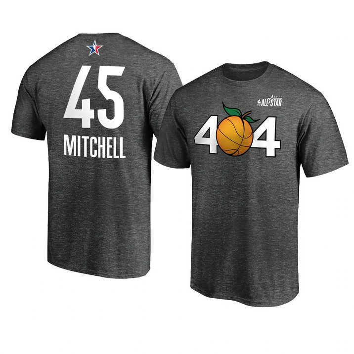 Utah Jazz Donovan Mitchell Native 2021 NBA All-Star Game T-Shirt Charcoal Utah Jazz Donovan Mitchell Native 2021 NBA All-Star Game T-Shirt Charcoal