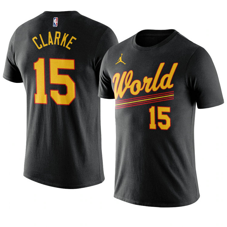 Memphis Grizzlies Brandon Clarke 2021 NBA Rising Star World Team T-Shirt Black