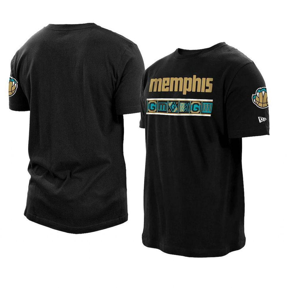 Memphis Grizzlies 2021 City Edition T-Shirt Black
