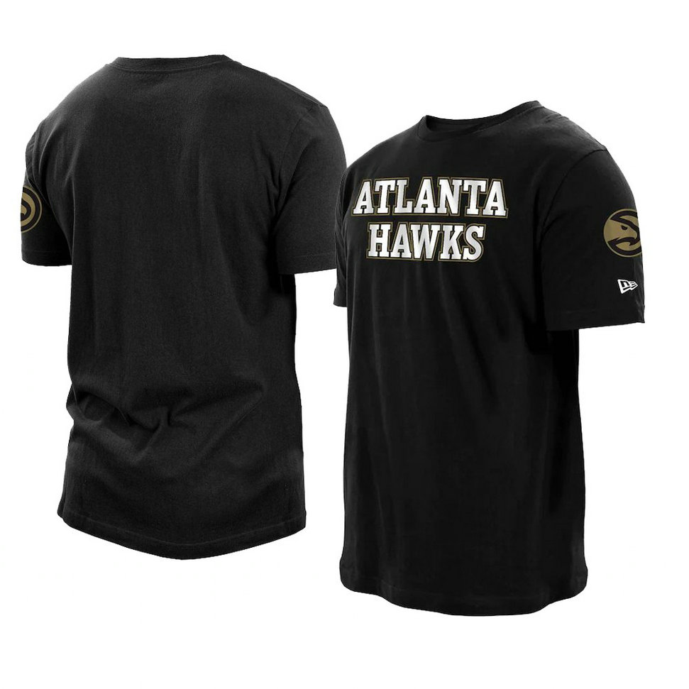 Atlanta Hawks 2021 City Edition T-Shirt Black Atlanta Hawks 2021 City Edition T-Shirt Black