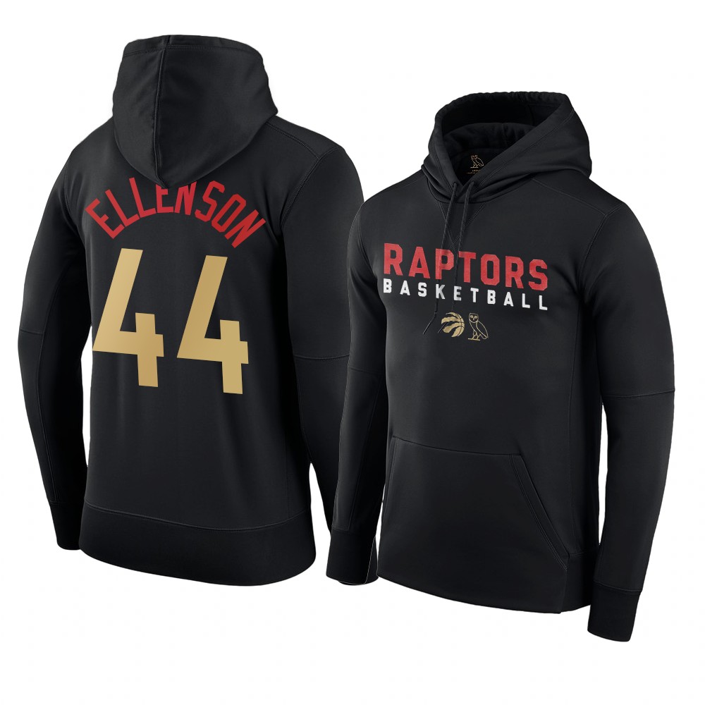 Raptors Henry Ellenson Black 2021 OVO Drake Pre-Game Hoodie Raptors Henry Ellenson Black 2021 OVO Drake Pre-Game Hoodie