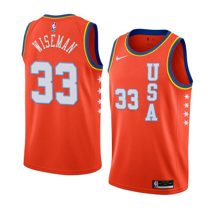 James Wiseman Golden State Warriors 2021 NBA Rising Star Jersey USA Team Orange James Wiseman Golden State Warriors 2021 NBA Rising Star Jersey USA Team Orange
