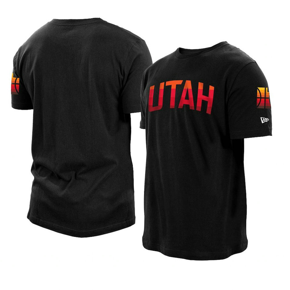 Utah Jazz 2021 City Edition T-Shirt Black Utah Jazz 2021 City Edition T-Shirt Black