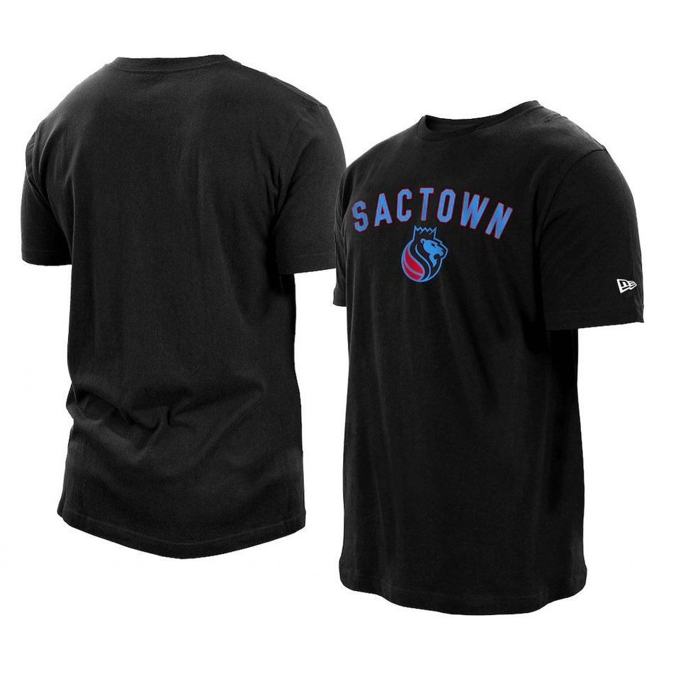 Sacramento Kings 2021 City Edition T-Shirt Black Sacramento Kings 2021 City Edition T-Shirt Black