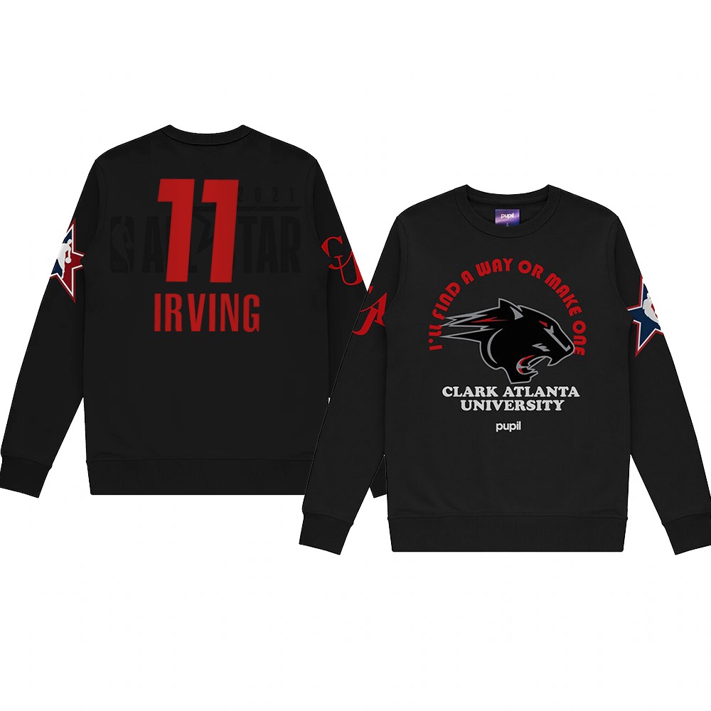 Kyrie Irving Clark-Atlanta University Pupil Pullover Sweater 2021 NBA All-Star Game x HBCU Collection Black Kyrie Irving Clark-Atlanta University Pupil Pullover Sweater 2021 NBA All-Star Game x HBCU Collection Black