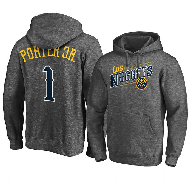 Denver Nuggets Michael Porter Jr. 2021 Noches Ene-Be-A Core Pullover Hoodie - Charcoal Denver Nuggets Michael Porter Jr. 2021 Noches Ene-Be-A Core Pullover Hoodie - Charcoal