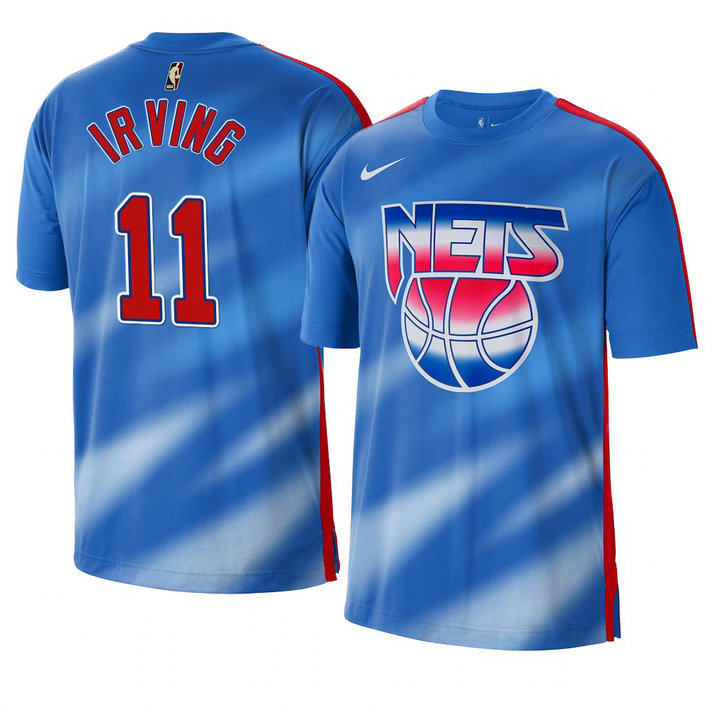 Brooklyn Nets Kyrie Irving Shooting 2021 Classic Edition T-Shirt Irving
