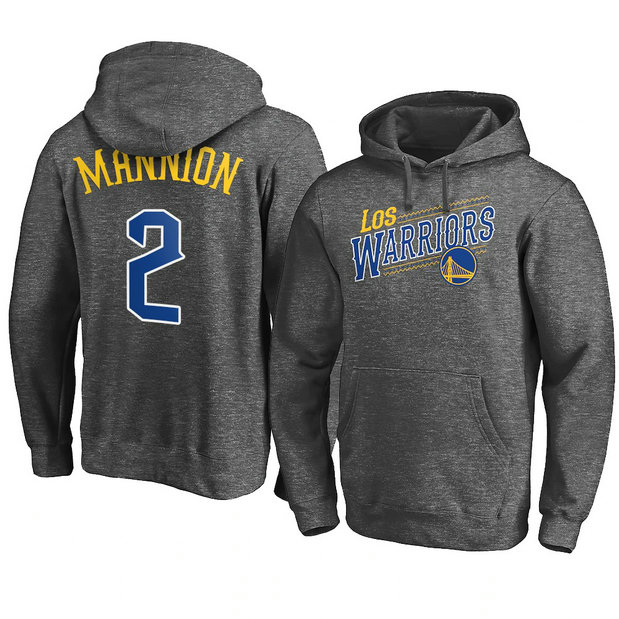 Golden State Warriors Nico Mannion 2021 Noches Ene-Be-A Core Pullover Hoodie - Charcoal Golden State Warriors Nico Mannion 2021 Noches Ene-Be-A Core Pullover Hoodie - Charcoal