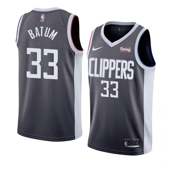 LA Clippers 2021 Nicolas Batum Earned Edition Swingman Jersey Black LA Clippers 2021 Nicolas Batum Earned Edition Swingman Jersey Black