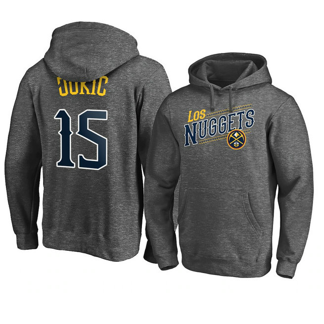 Denver Nuggets Nikola Jokic 2021 Noches Ene-Be-A Core Pullover Hoodie - Charcoal Denver Nuggets Nikola Jokic 2021 Noches Ene-Be-A Core Pullover Hoodie - Charcoal