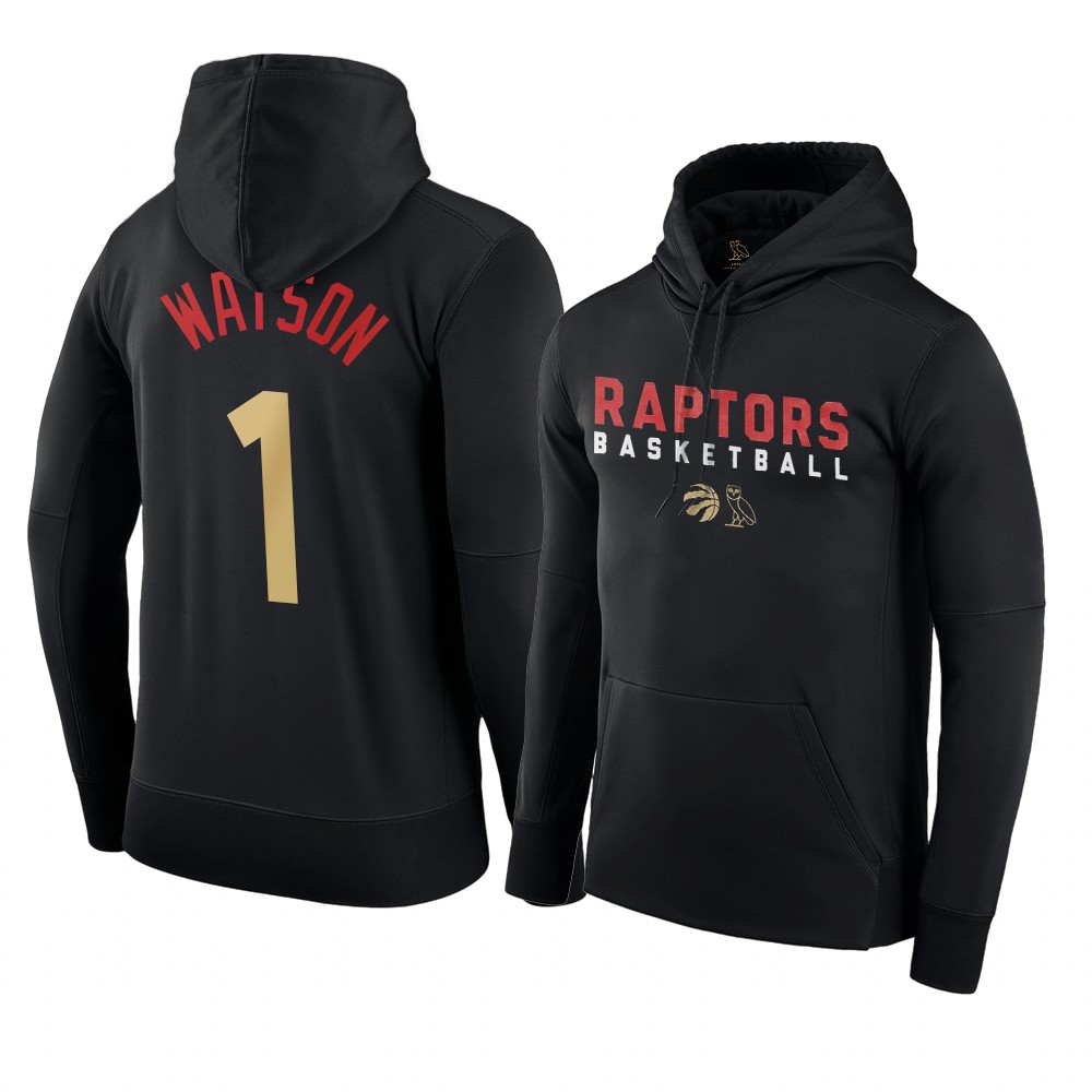 Toronto Raptors Paul Watson Black 2021 OVO Drake Pre-Game Hoodie Toronto Raptors Paul Watson Black 2021 OVO Drake Pre-Game Hoodie