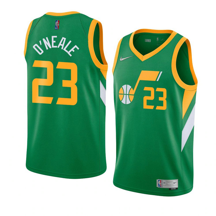 Utah Jazz 2021 Royce O'Neale Earned Jersey Green