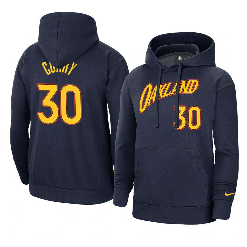 Golden State Warriors Stephen Curry Navy Oakland Forever 2021 City Edition Hoodie Golden State Warriors Stephen Curry Navy Oakland Forever 2021 City Edition Hoodie
