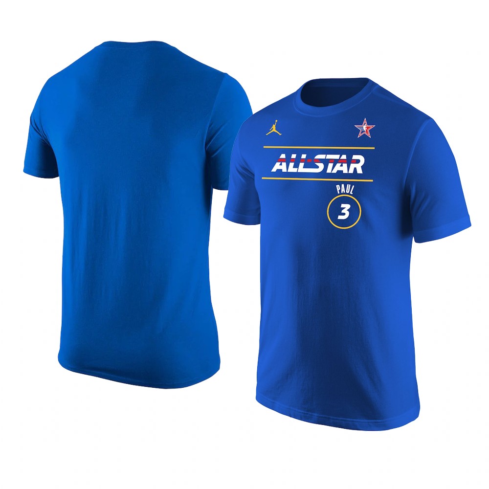 Phoenix Suns Chris Paul 2021 NBA All-Star T-Shirt Royal Phoenix Suns Chris Paul 2021 NBA All-Star T-Shirt Royal