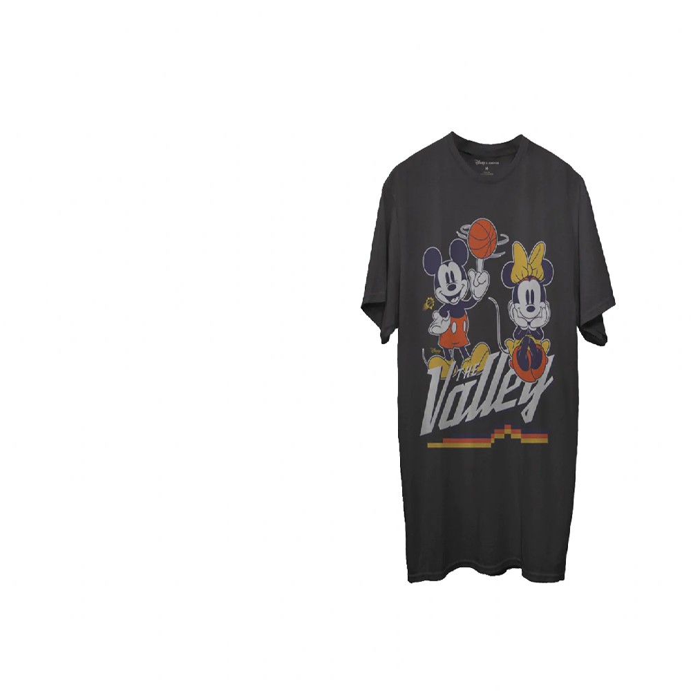 Phoenix Suns Black Disney Mickey Minnie Junk Food 2021 City Edition T-Shirt Phoenix Suns Black Disney Mickey Minnie Junk Food 2021 City Edition T-Shirt